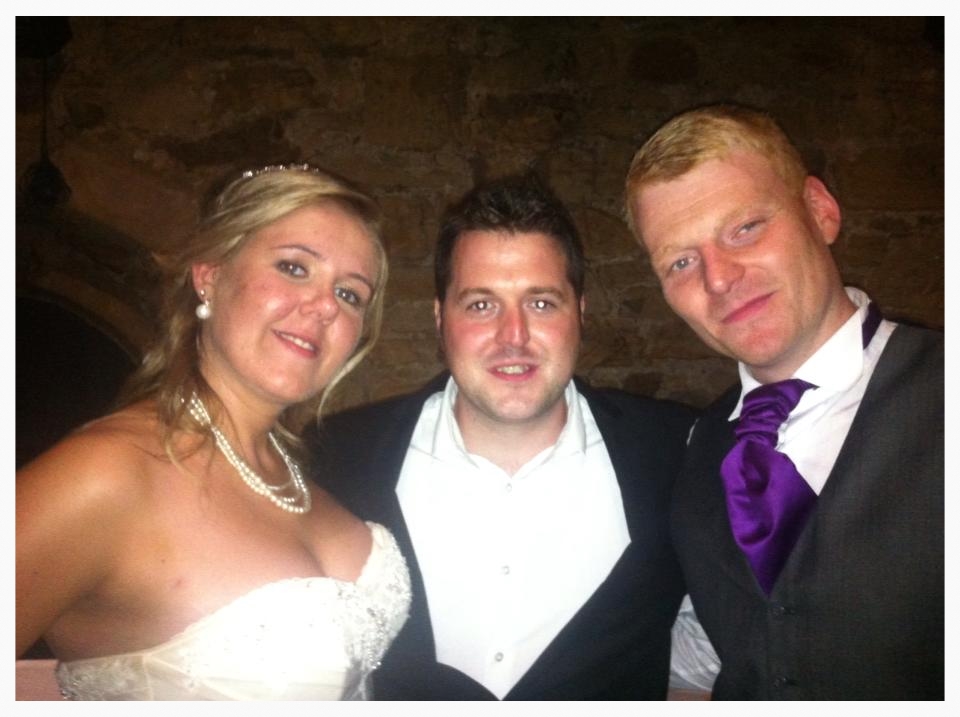 Lumley Castle wedding Singer